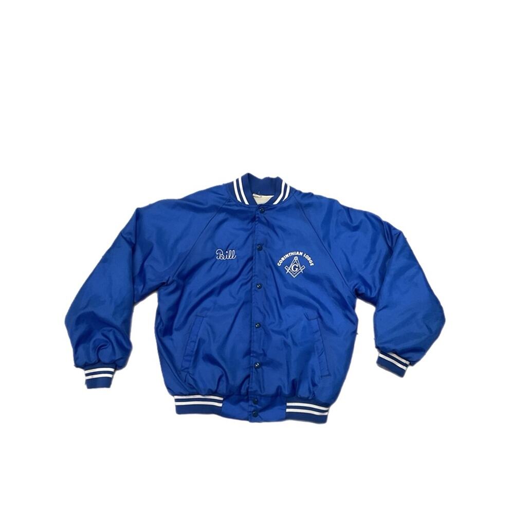 1970s Corinthian Lodge Masonic Nylon Jacket – Farmington, Mn